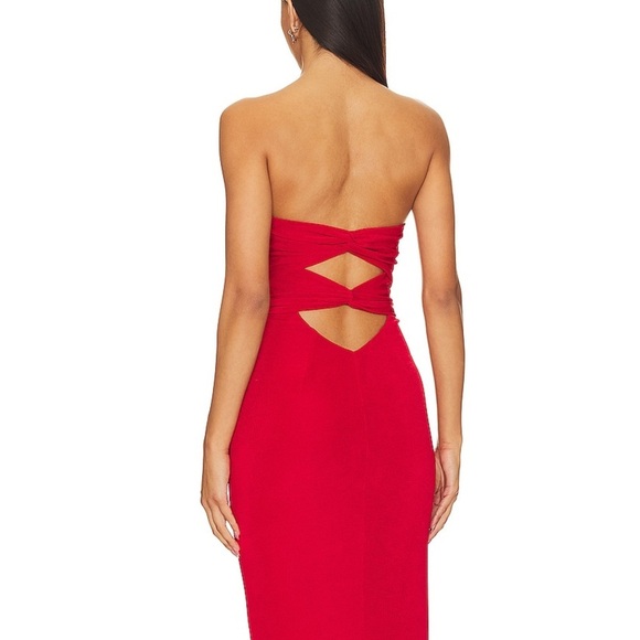 Katie May Sway Gown in Nectarine M - Picture 2 of 7